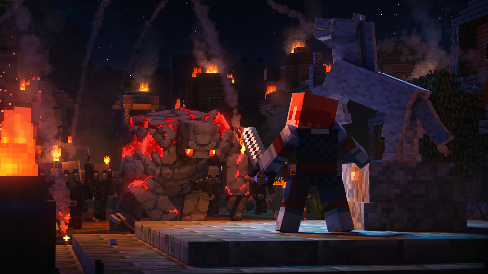 minecraft dungeons review