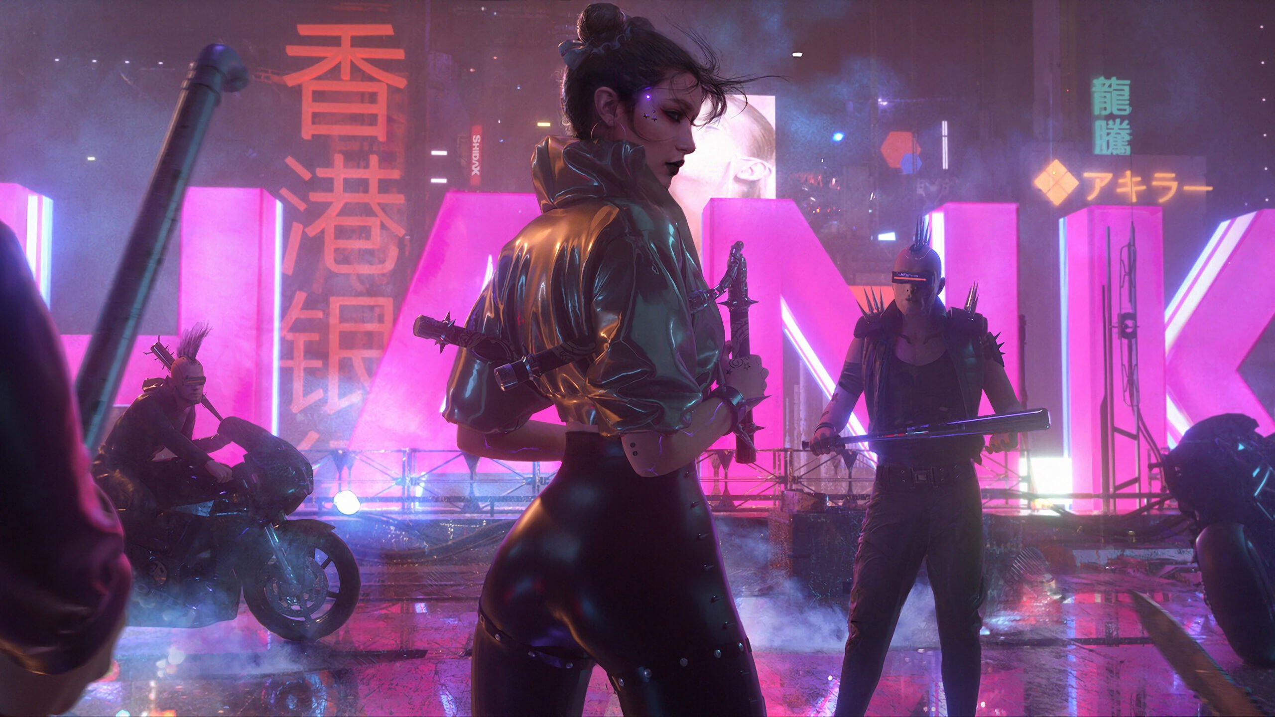 On The Move Cyberpunk Girl Wallpaper,HD Artist Wallpapers,4k