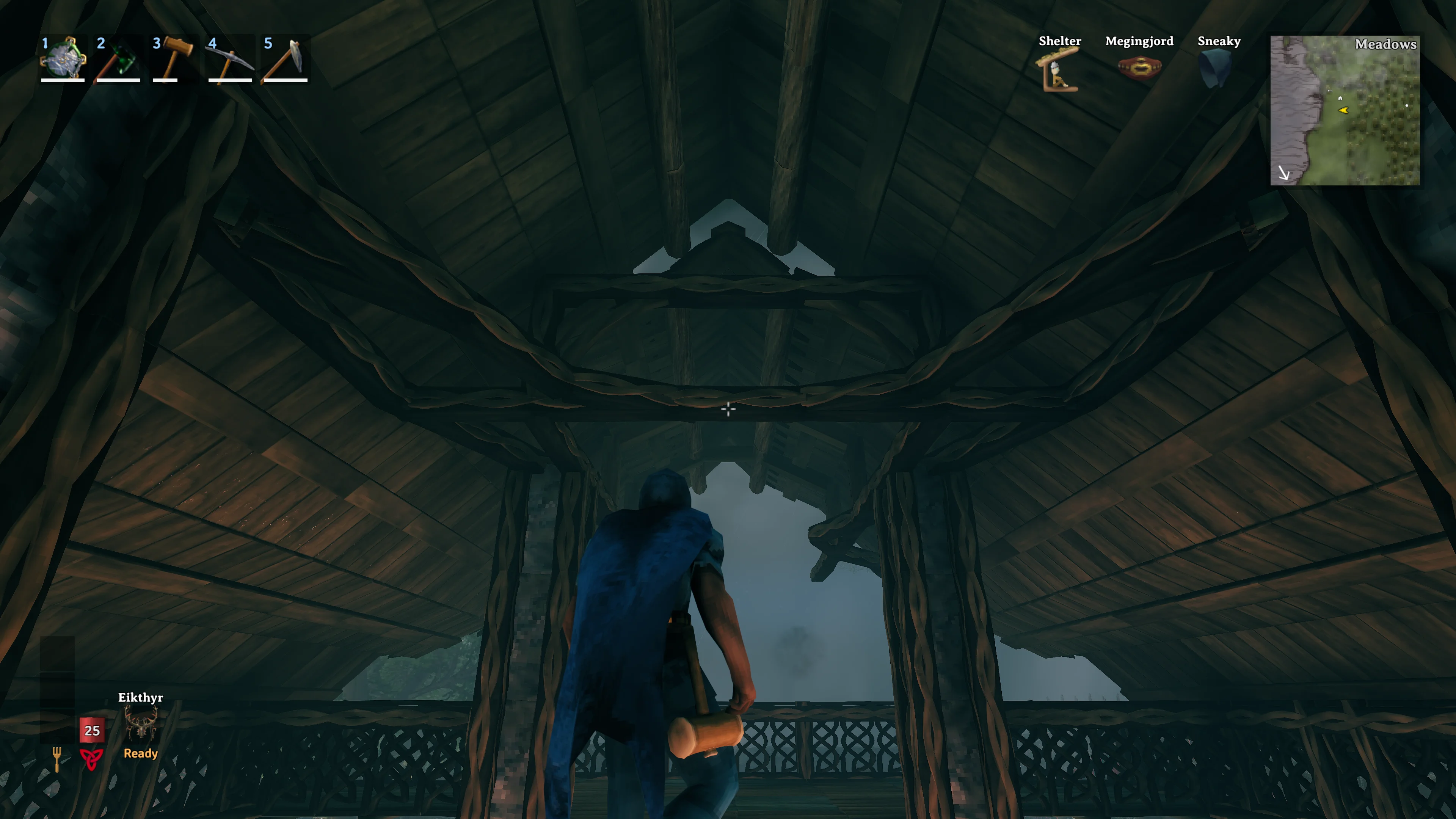 valheim building guide rafters and roof